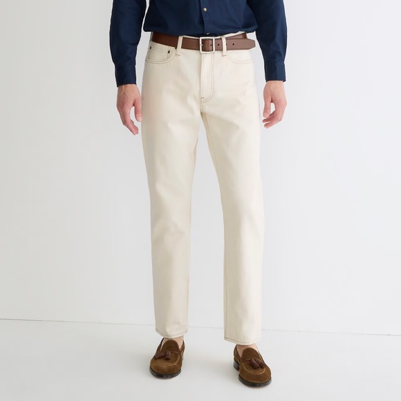 J.Crew Classic Jean in Natural Seeded Denim - 33x32 - Worn Once - Picture 2 of 9